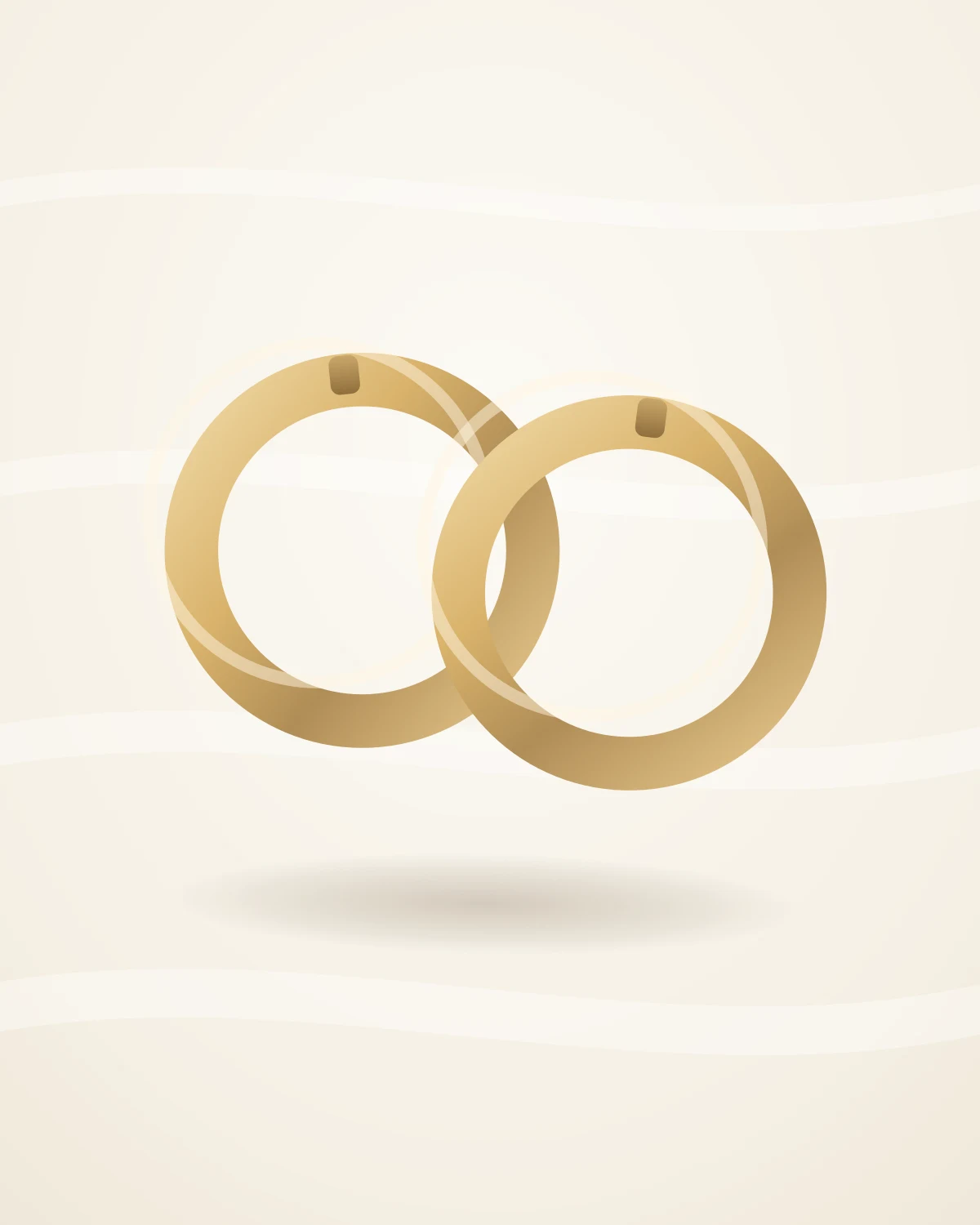 Aurelle Bold Hoops — studio front view on ivory silk